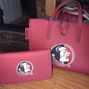 Florida state purse & wallet set